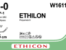 Ethilon W1611G 5-0 hechtdraad met P1 Prime hechtnaald per 12st.