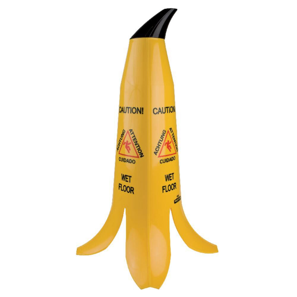 Waarschuwingsbord Banana
