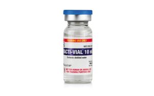 Wallcur Practi-Vial 10 ml injectieflacon gedestilleerd water voor trainings doeleinden per 30ST