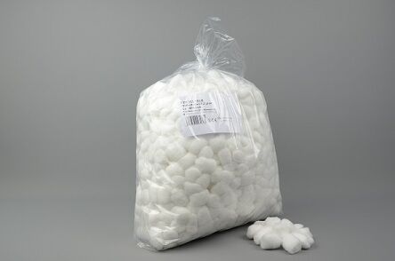 Wattenbollen 0,6gr zak a 500gram niet steriel