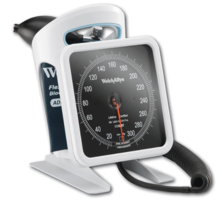 Welch allyn bloeddrukmeter 767 flexiport tafelmodel compleet