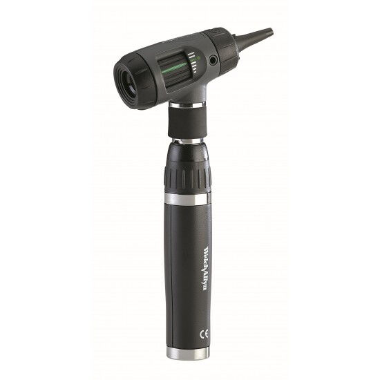 Welch Allyn Otoscoopset Macroview LED incl. keellamp, batterij en in etui