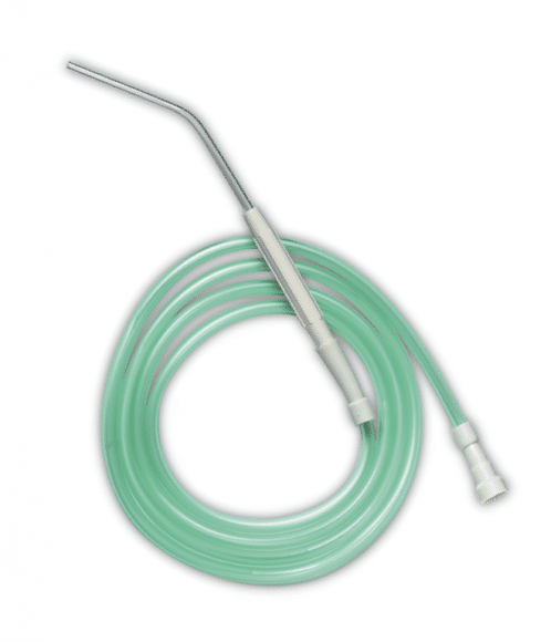 Chirurgische zuigset medinorm met ch18 - 6mm tapered yankauer handvat 2,1m steriel per 50ST met vacuumcontrole centrale opening zonder ogen