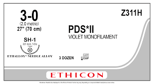 Z311H PDSII Vio 70cm M2 USP3-0 S/A SH-1 36st 