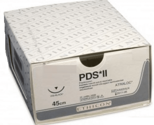 PDS 5-0; 45cm ongekleurd P-1; / ds24