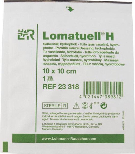Lomatuell H zalfgaas 10x10cm per 50st.  - afbeelding 1