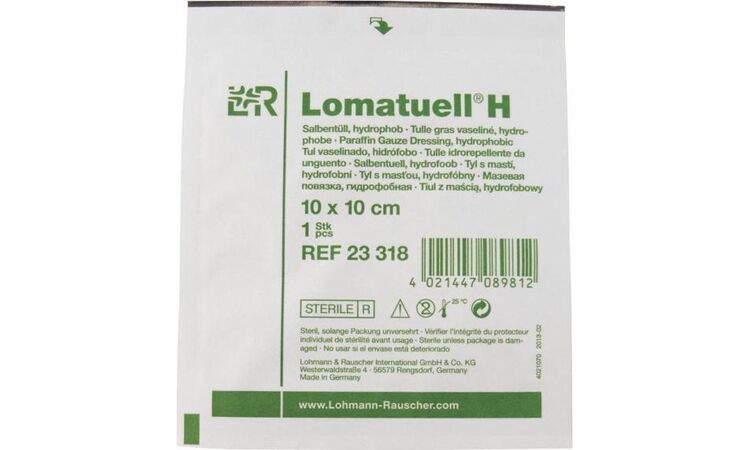 Lomatuell H zalfgaas 10x10cm per 50st.  - afbeelding 1