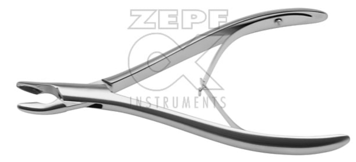 Zepf bane rongeur knabbeltang 4mm 18cm