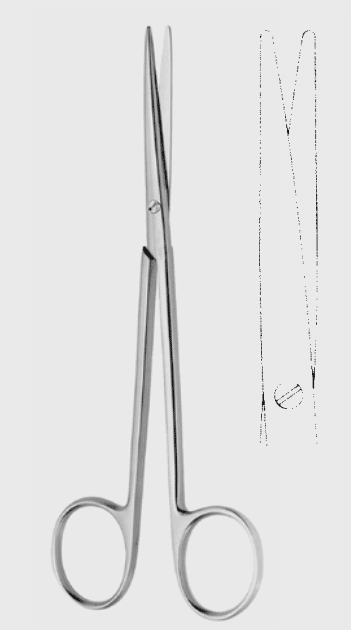 Zepf metzenbaum fino schaar fijn recht 14cm