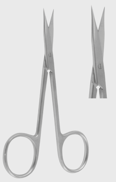 Zepf stevens chirurgische schaar 11cm recht - afbeelding 0