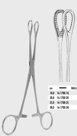 Zepf tampontang foerster-ballinger 25cm recht glad per stuk - afbeelding 1