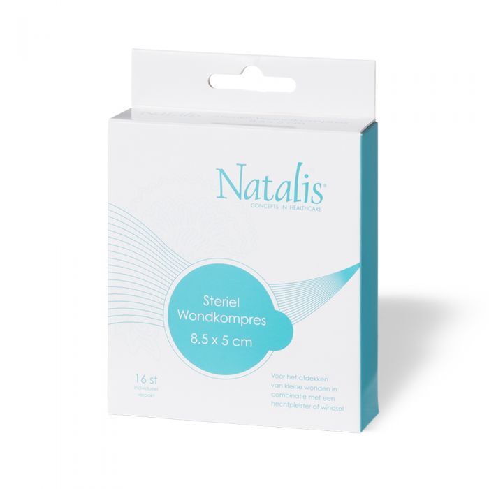 Zestientje gaaskompres 1/16 per stuk