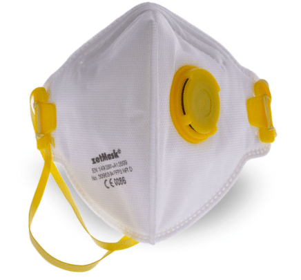 ZetMask FFP3 mondmasker met ventiel per 15st.