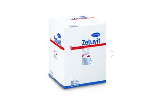 Zetuvit absorberende kompressen 20x20cm per 30st niet steriel