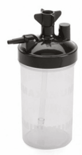 Luchtbevochtigersfles voor single patient use per stuk