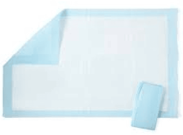 50x ARNOMED incontinentie onderlegger wegwerp licht, absorberende onderlegger 60x60cm, baby aankleedkussen wegwerp, 5-laags cellulose onderlegger bed voor incontinentie, bed onderleggers wegwerp