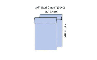 3M Steri-drape steriele beenhoezen 75x114cm per 24st
