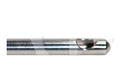 Lipofilling vet injectie canule 3mm 1 opening 90 graden per 10st. 3.0x150mm