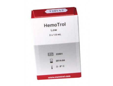 HemoTrol controlevloeistof Low per 2st.