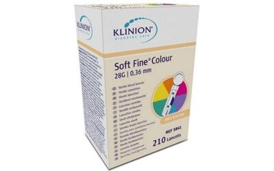 Klinion Soft Fine Lancets 28G 0,36 MM per 210 st.