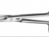 Aesculap Schaar Mayo recht 155mm stomp/stomp met afgeschuinde bladen