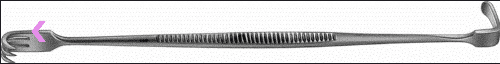 Aesculap Wondhaak senn-miller scherp 8x7/18x5,5mm