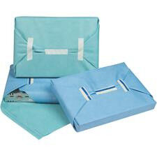 Sterilisatiepapier SMS 355/355 groen/blauw 120x120cm per 38 vellen/19 sets
