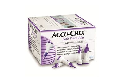 Accu-Chek Safe-T-Pro Plus lancetten per 200st.