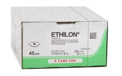 Ethilon hechtdraad 4-0 FS-1 naald per 36st. 1629H