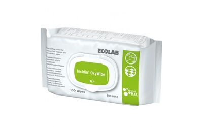 Ecolab Incidin OxyWipe desinfectiedoekjes per 100st.
