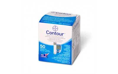 Bayer contour glucose teststrips 50st