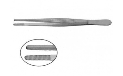 Zepf anatomisch pincet 10,5 cm