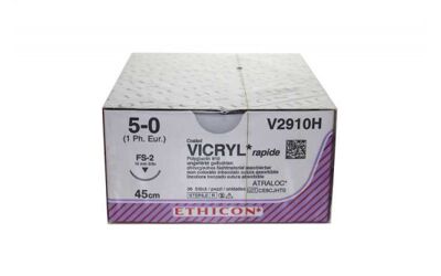 Vicryl Rapide 5-0 hechtdraad V2910H FS-2S naald per 36st.