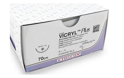 Vicryl Plus VCP305H hechting 3-0 met RB-1 naald per 36st.